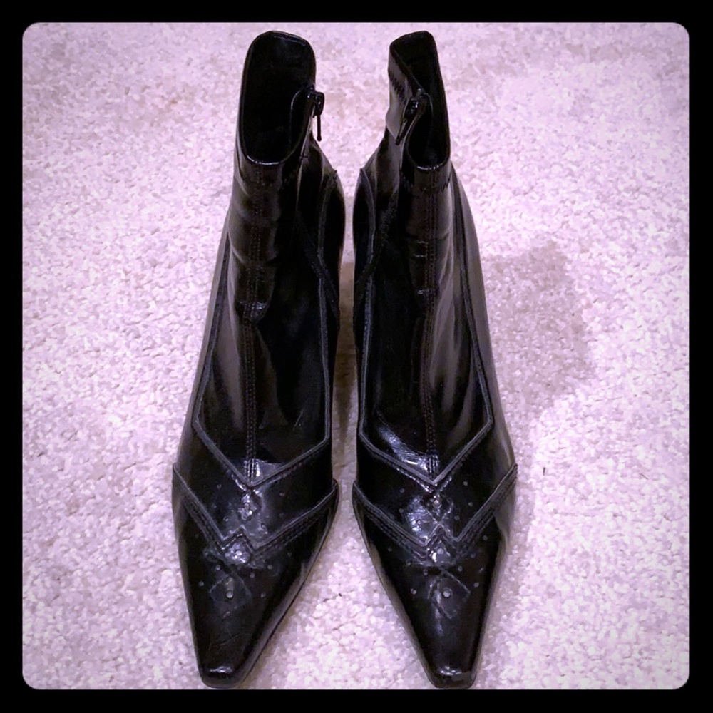 Franco Sarto bootie heels